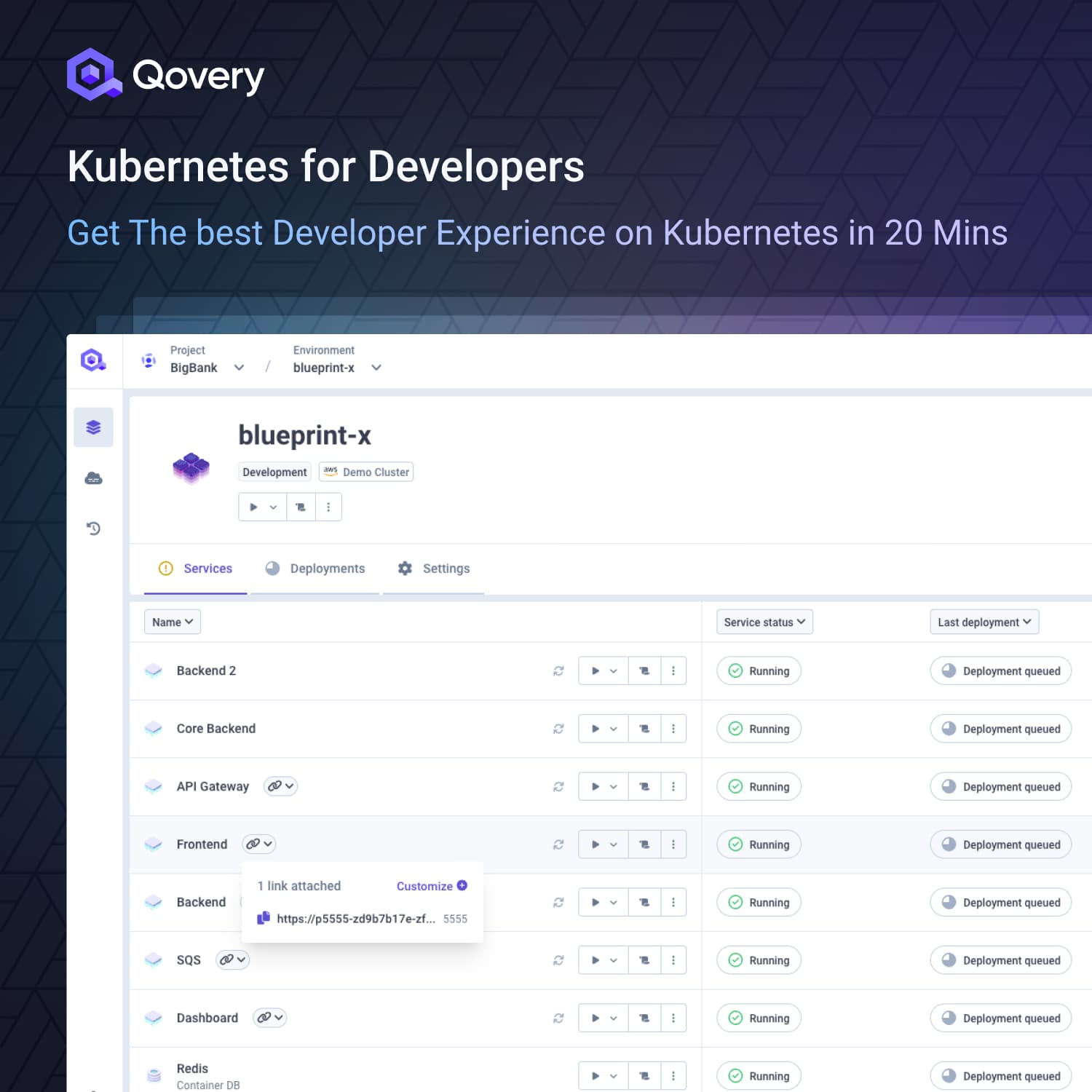Kubernetes for Developers with Qovery